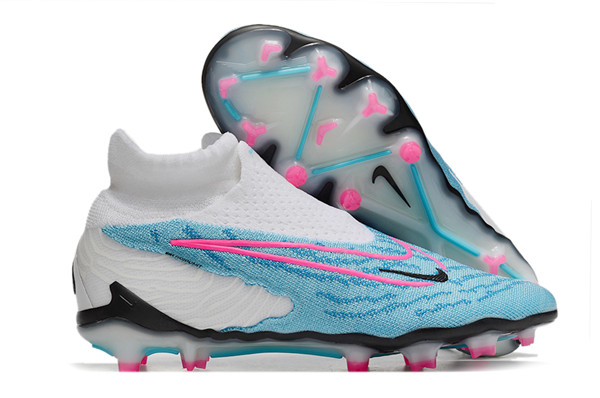 Men's Air Zoom Mercurial Vapor XV Elite FG Soccor White/Aqua Shoes 053